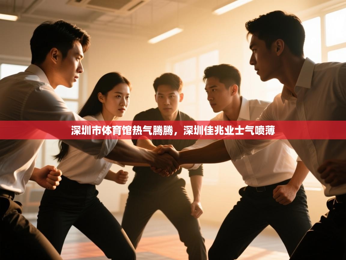 深圳市体育馆热气腾腾,深圳佳兆业士气喷薄 第2张